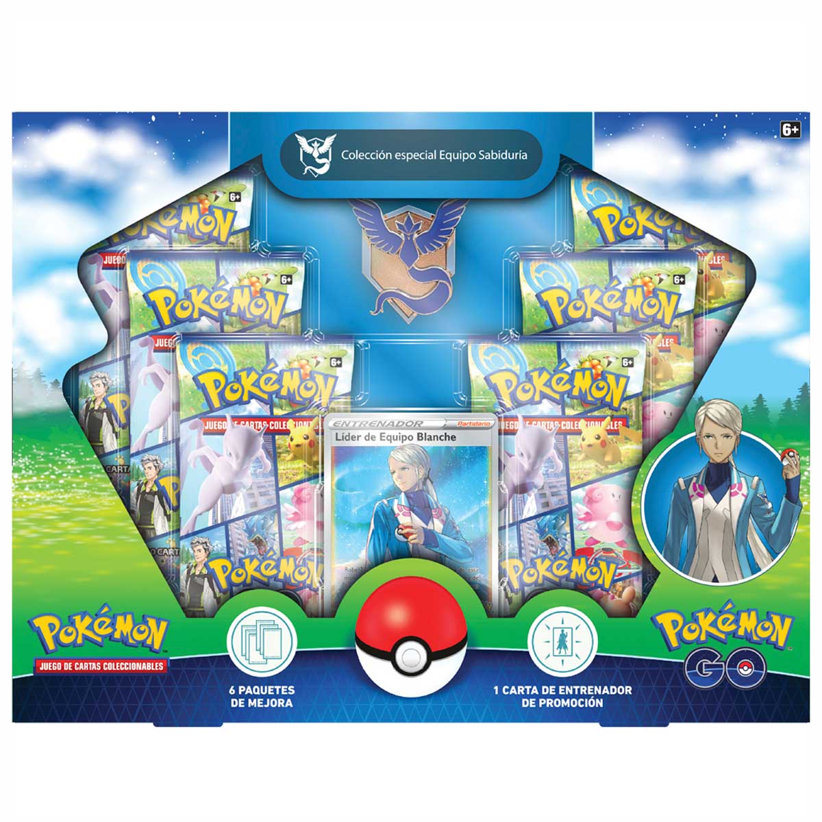 Caja Pokémon GO TCG - Special Collection Team Mystic - INGLÉS