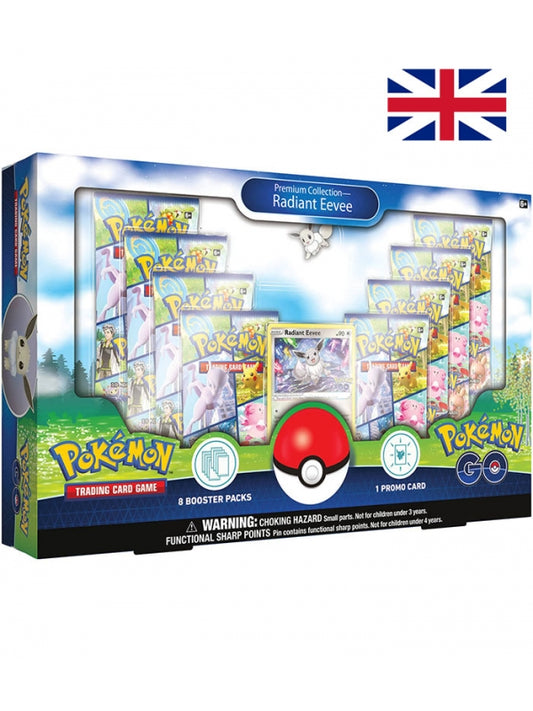 Caja Pokémon GO - Premium Collection Radiant Eevee - INGLÉS